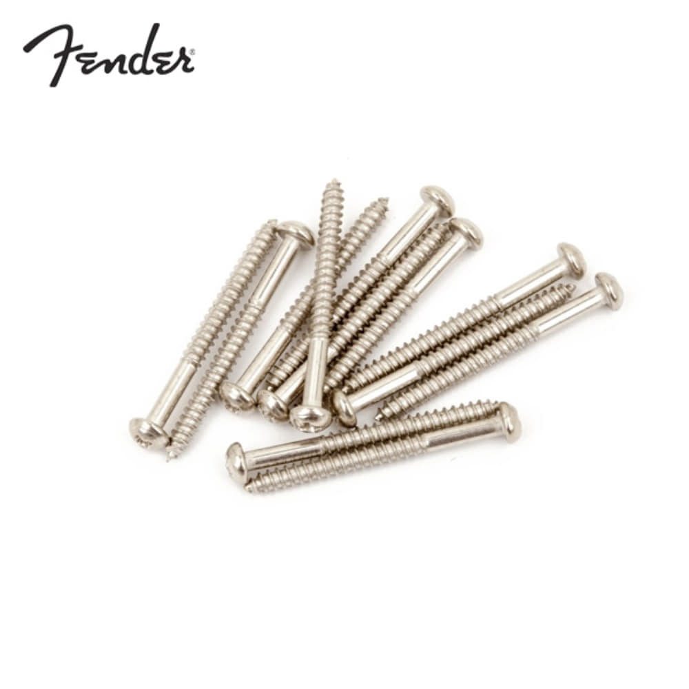 펜더 퓨어빈티지 베이스 픽업나사 12개 Fender PURE VINTAGE BASS PICKUP MOUNTING SCREWS (12) 002-7035-049 0027035049