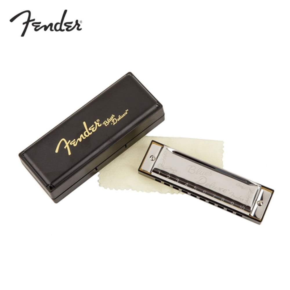 펜더 블루스디럭스 다이어토닉 하모니카 C키 10홀 Fender BLUES DELUXE HARMONICA C Key 0990701001 099-0701-001