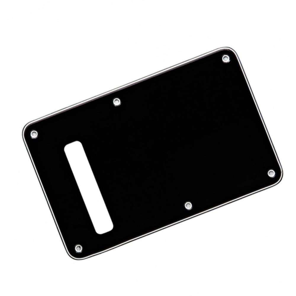 펜더 스트랫 모던스타일 백플레이트 검정색3ply Fender STRATOCASTER® MODERN-STYLE TREMOLO BACKPLATES Black 0991322000 099-1322-000