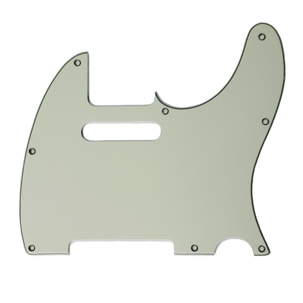 MSE TEPG8MG 텔레캐스터픽가드 민트그린색 8홀나사 3ply 텔레픽가드,펜더호환 MSE Tele Pickguard Mint Green 8Hole