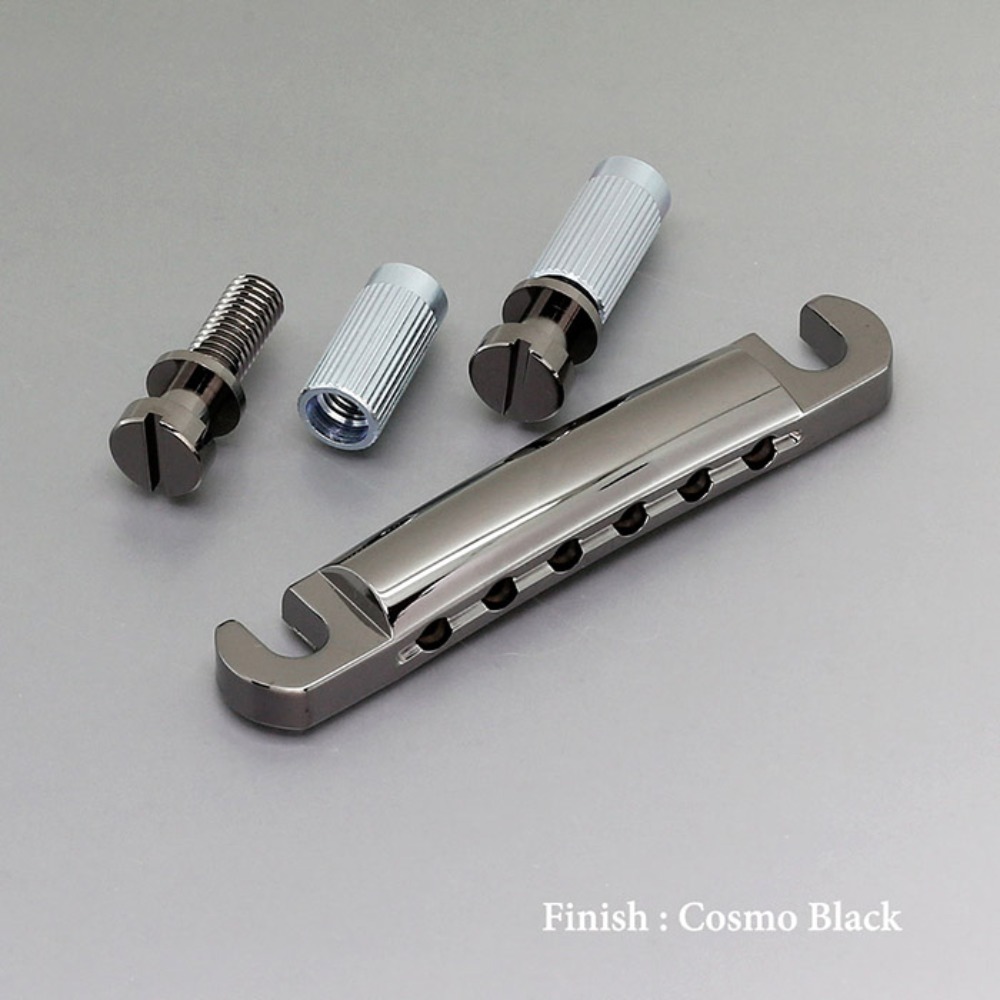 고또 GE101Z CK 테일피스 코스모블랙색 Gotoh GE101Z-CK Tailpieces Cosmo Black 징크(Zinc)