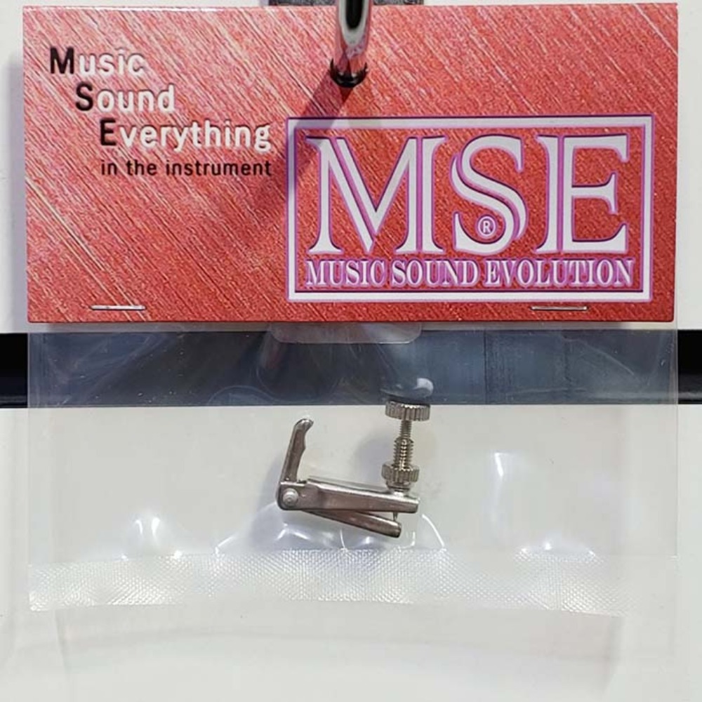 MSE 심로 바이올린 E현 조리개 1/4사이즈 은색 Shimro Violin E string adjuster 1/4 size 바이올린 E선조리개, E선미세조절기,E현미세조절기