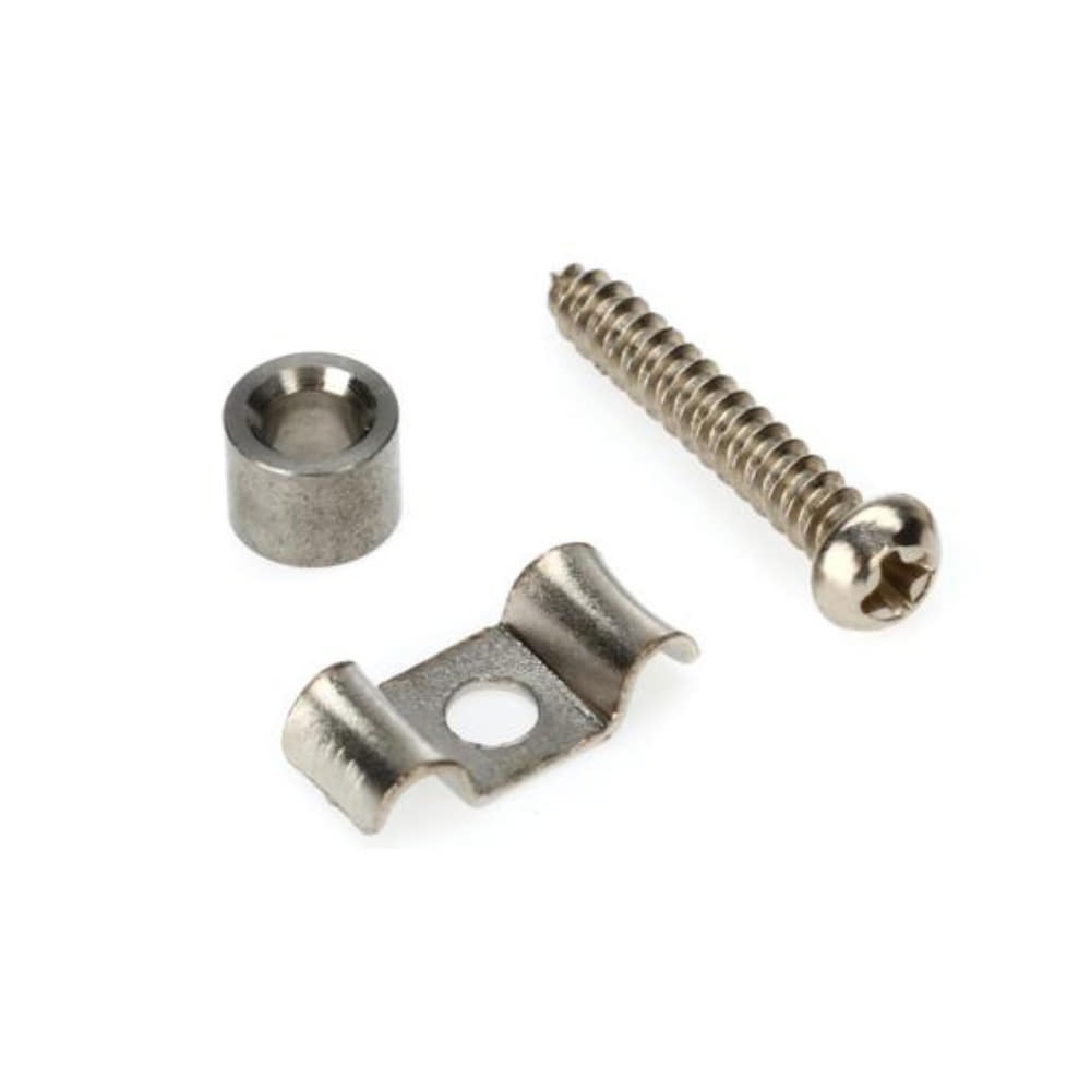 MSE 펜더 빈티지스타일 스트라토캐스터 스트링가이드 크롬색 1개 Fender VINTAGE-STYLE STRATOCASTER® STRING GUIDES Chrome (1) 099-4910-000,0994910000