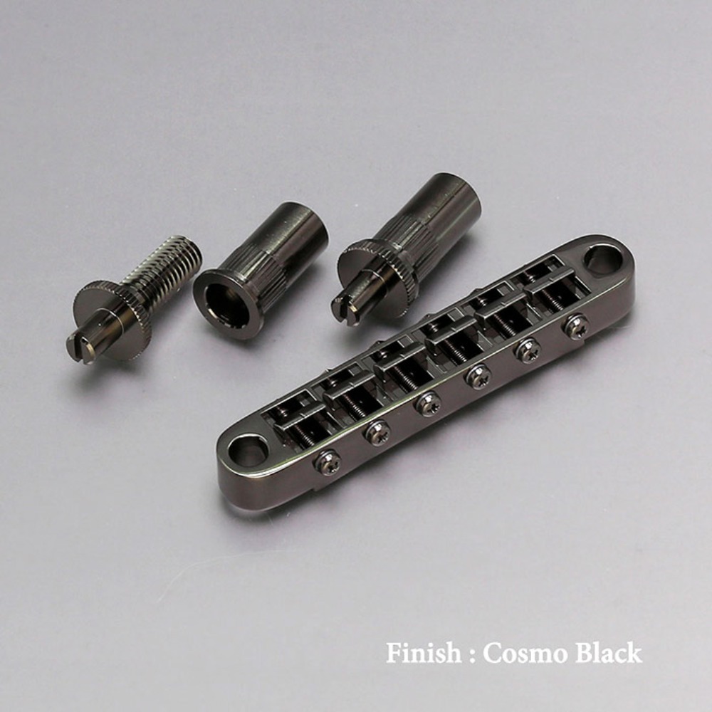 고또 GE103B-T CK 튠오메틱 브리지 코스모블랙색 Gotoh GE103B-T-CK Tune O&#039; Matic Bridge Cosmo Black