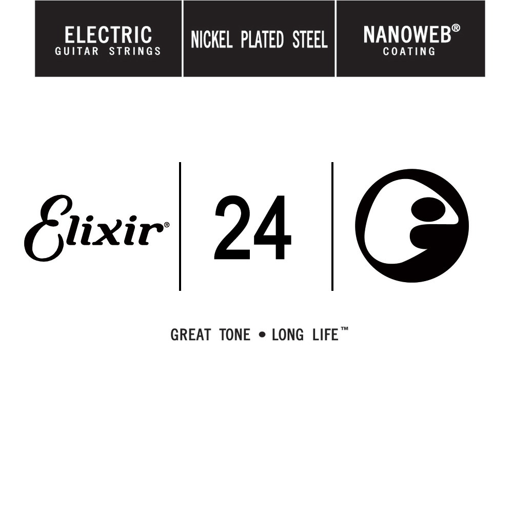 엘릭서 나노웹 일렉낱줄 24게이지 Elixir Nanoweb Elect 024 9-42세트 4번줄