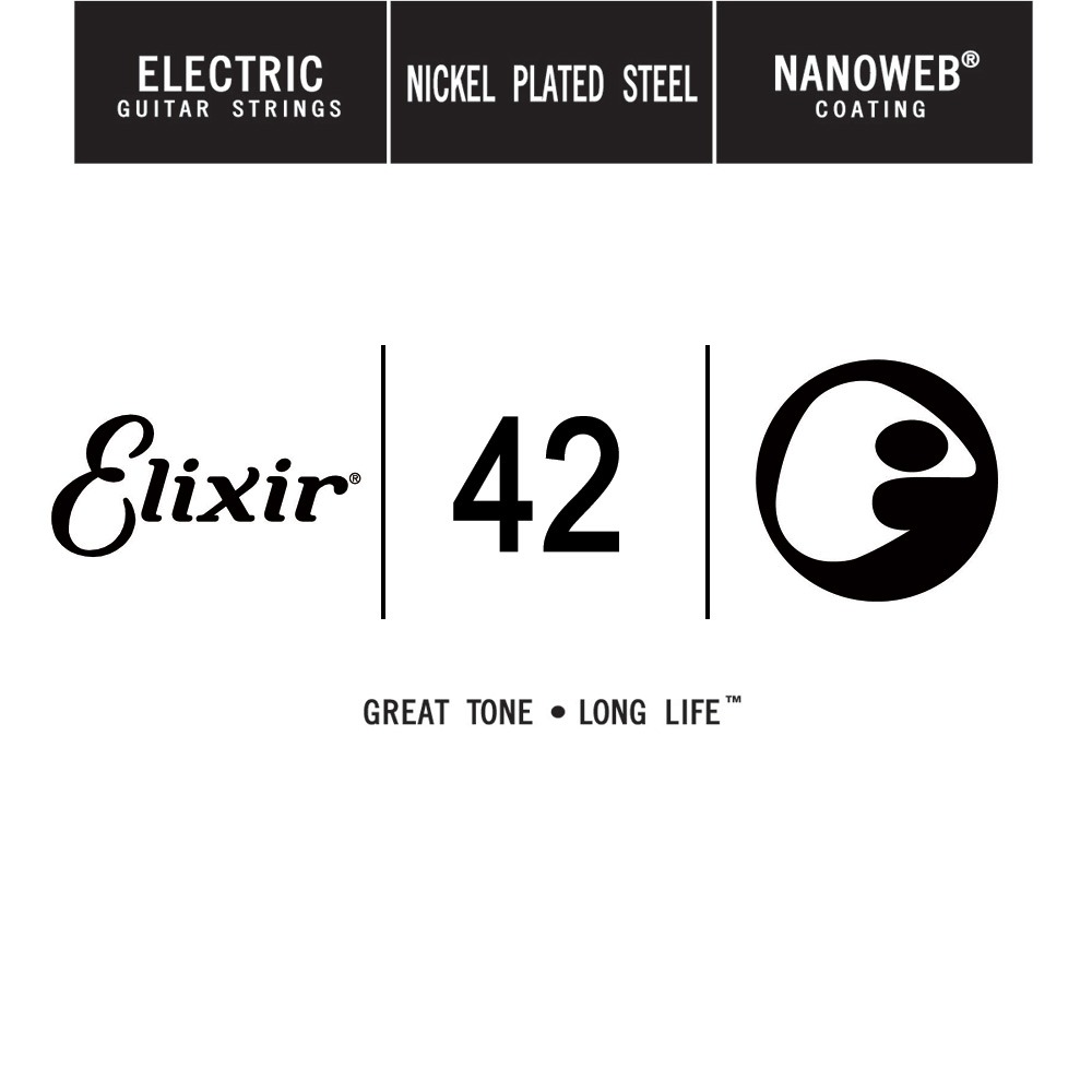 엘릭서 나노웹 일렉낱줄 42게이지 Elixir Nanoweb Elect 042 9-42세트 6번줄