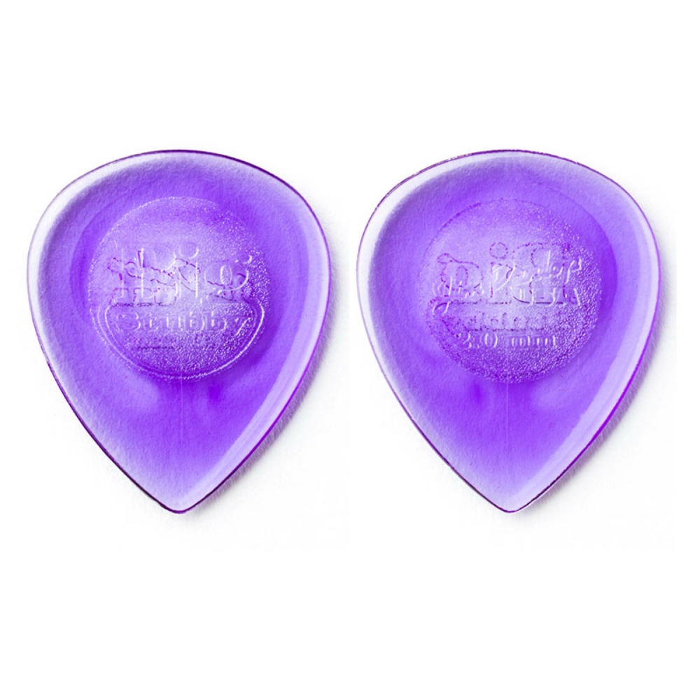 던롭 빅스터비 피크 2.0mm 보라색 Dunlop Big Stubby Pick 2.0 Light Purple