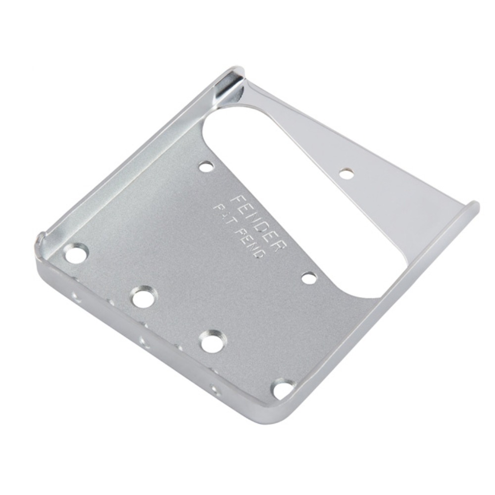 펜더 아메리칸빈티지 3새들 텔레캐스터 브리지플레이트 크롬색 Fender AMERICAN VINTAGE 3-SADDLE TELECASTER BRIDGE PLATE Chrome 0054162049 005-4162-049