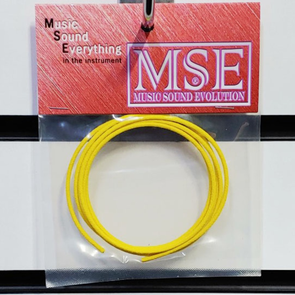 MSE VW1000Y 기타,베이스 배선 빈티지와이어 1m 노란색 VW-1000-Y 1m Wire Yellow