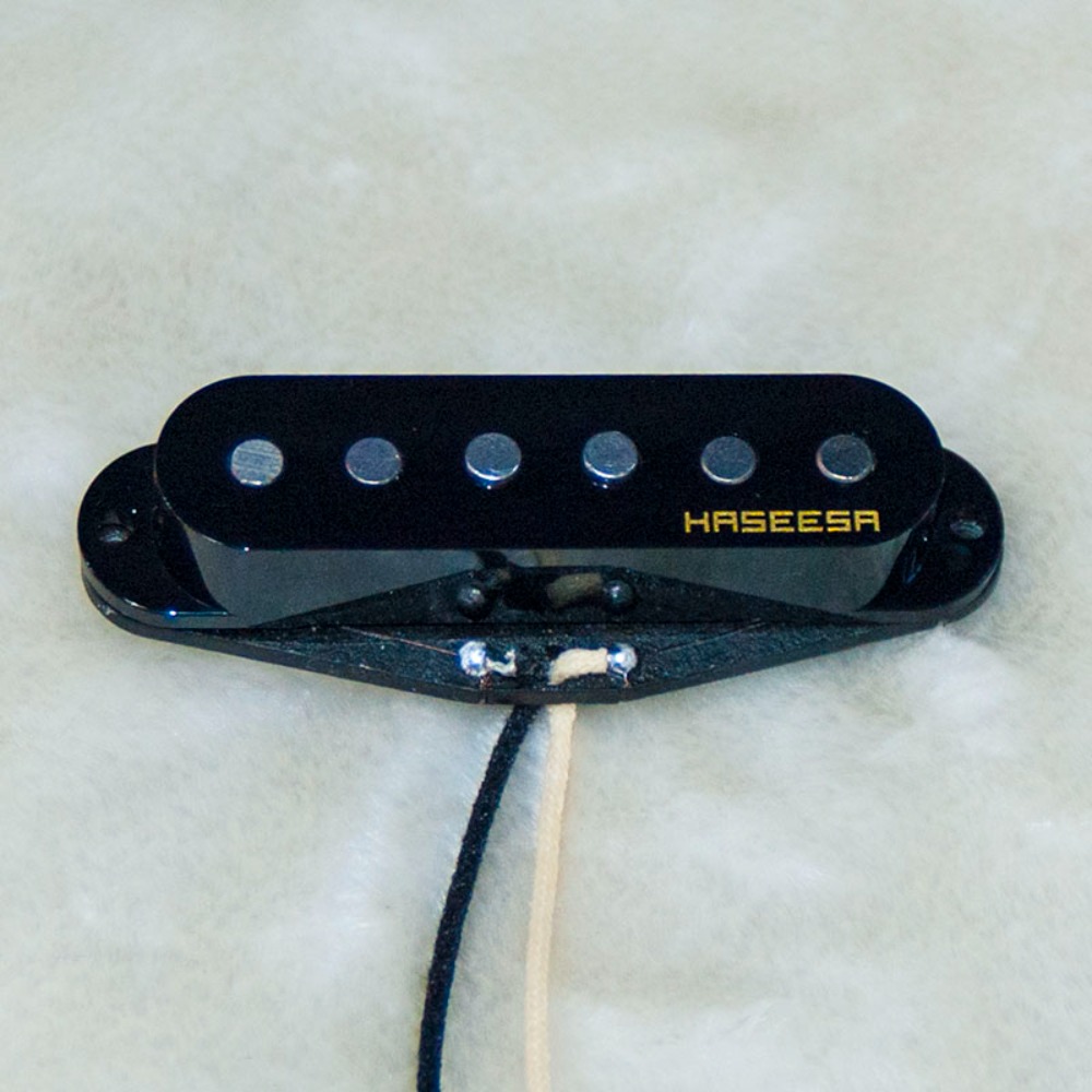 하세이사 HSSE7B 싱글픽업 브리지 검정색 블랙코일 Haseesa HSS-E7B Blackcoil Singlepickup Bridge Blackcover 스트랫픽업