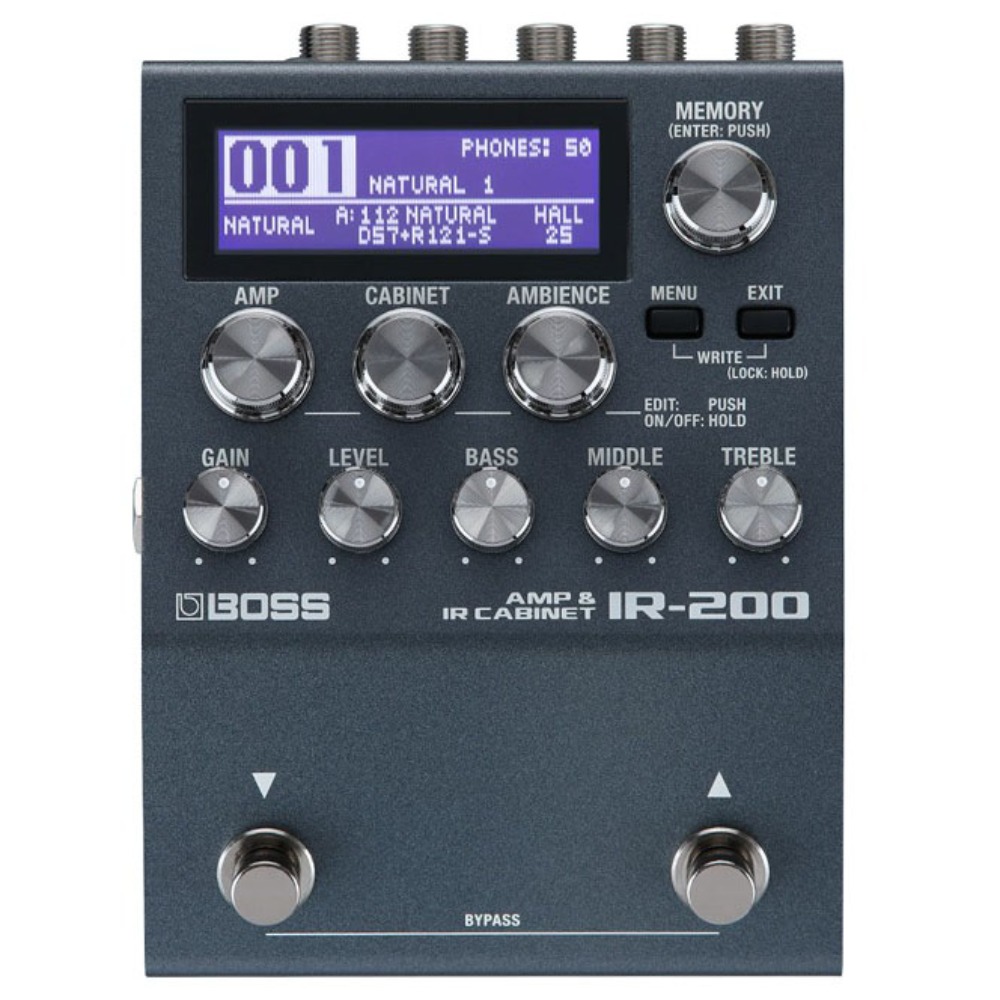 보스 IR200 앰프&amp;IR캐비넷 Boss IR-200 Amp &amp; IR Cabinet