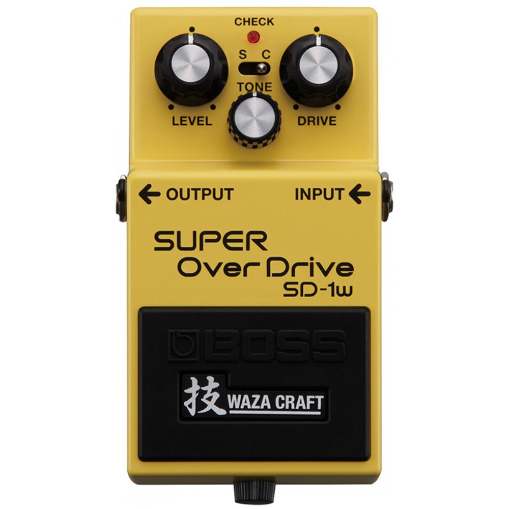 보스 SD1W 와자크레프트 슈퍼오버드라이버 Boss SD-1W Waza Craft Super Overdirve