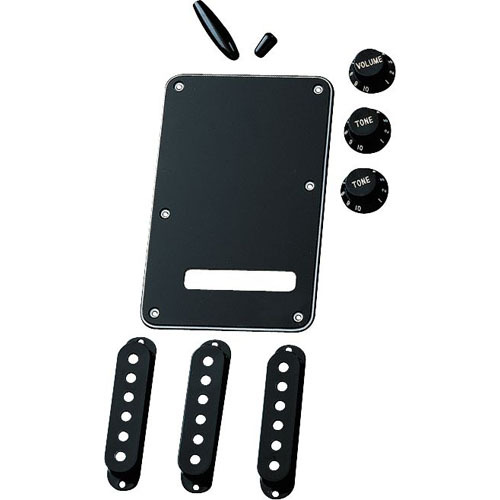 펜더 스트라토캐스터 액세서리킷 검정색 Fender STRATOCASTER® ACCESSORY KITS Black 099-1363-000,0991363000