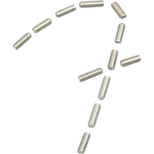 펜더 아메리칸 빈티지 스트라토캐스터,텔레캐스터 새들나사 12개 Fender AMERICAN VINTAGE STRAT®-TELE® SADDLE HEIGHT ADJUSTMENT SCREWS (12) 099-4928-000,0994928000