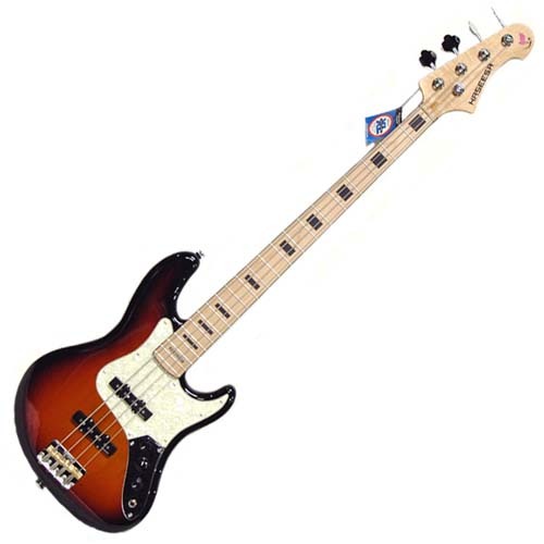 하세이사 재즈베이스 디럭스 스페셜  3톤선버스트색 Haseesa Jazz Bass Deluxe (3Tone Sunburst)