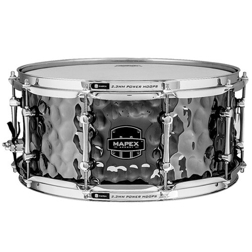 마펙스 스네어드럼 아모리 데이지커터 Armory Daisy Cutter 14 x 6.5 해머드스틸스네어 1.0mm Hammered Steel ARST465HCEB