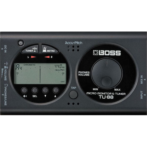 보스 TU88 메트로튜너,헤드폰앰프 Boss TU-88