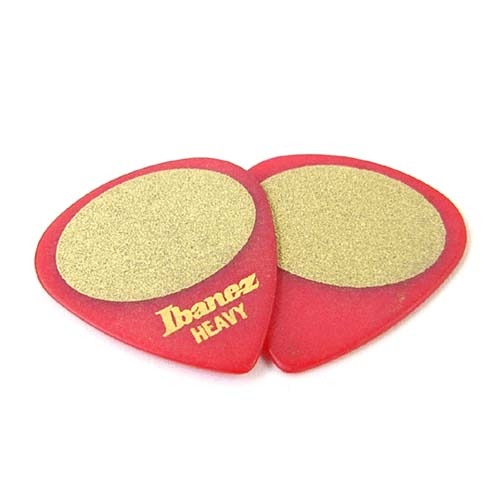 아이바네즈 PA16HS 그립위자드 샌드그립 피크 헤비 빨간색 Ibanez Sandgrip Pick Heavy RED 1.0mm