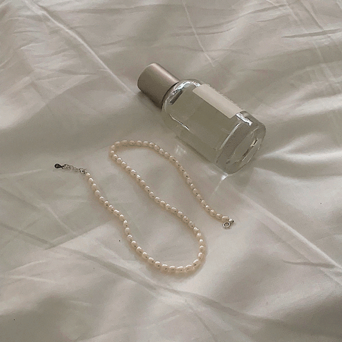 [silver925] 바인 담수진주 목걸이