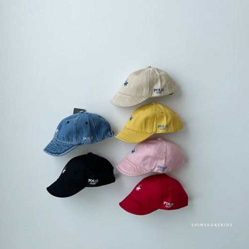 신세계키즈)POLO얌체(정품) 모자 24여름