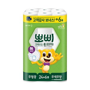 [016810] 뽀삐 오래쓰는 롱프리미엄 30mx30롤(2겹)