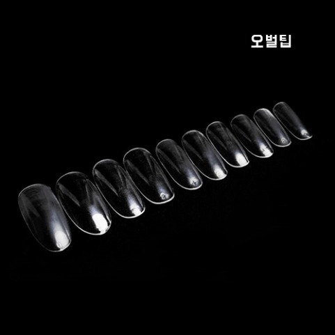 오발팁(클리어) / 50개,오벌,리필팁