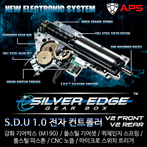 Esilver Edge Gear Box / V2