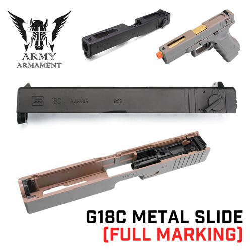 G18C Metal Slide with Full Marking