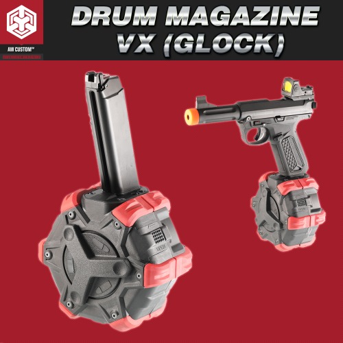 AW Drum Magazine - VX (Glock)