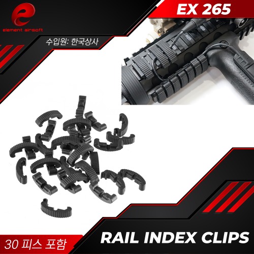 [EX265] Rail Index Clips