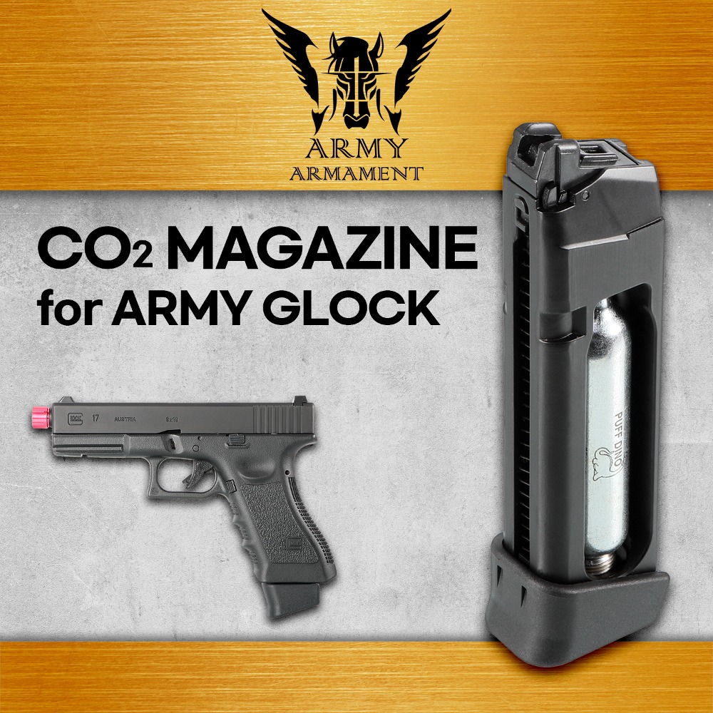 CO2 Magazine for ARMY Glock (R17/R19X/R18)