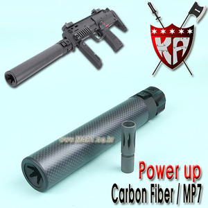 Power up Carbon Fiber Silencer for MP7