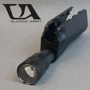 MP5 A4 Flashlight Fore Grip w/ 6V Light Bulb