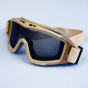 L Size Mesh Goggle / TAN