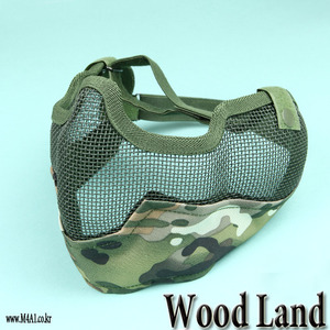 Double Mesh Mask / Woodland