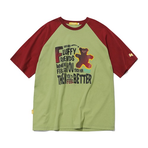 [7/4 출고예정] Fluffy T-shirt(RED)