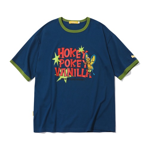 [7/4 출고예정] Hokey Pokey T-shirt(BLUE)