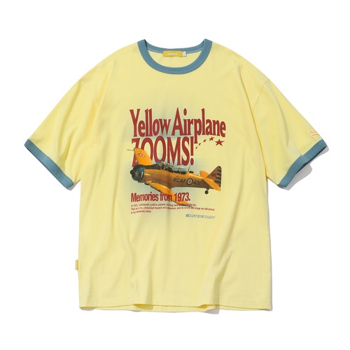 M73 Airline T-shirt(EGG SHELL)