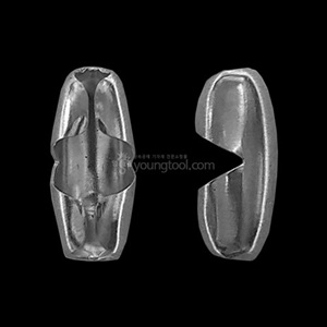 이태리 은 볼 체인 연결장식 (4.0 - 5.0 mm 겸용)