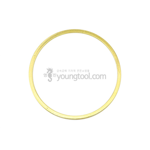 [수입구매대행] Beadalon 황동 정원형 퀵-링크 장식 (25 mm/Gold색 도금)