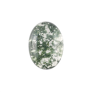 모스 아게이트 (Cabochon Moss Agate Doublet/Oval)