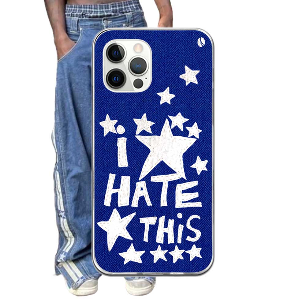 [JELL HARD CASE] Star Jeans Medium Blue