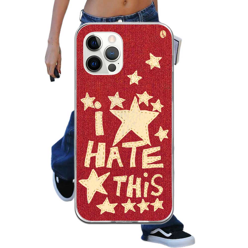 [JELL HARD CASE] Star Jeans Red