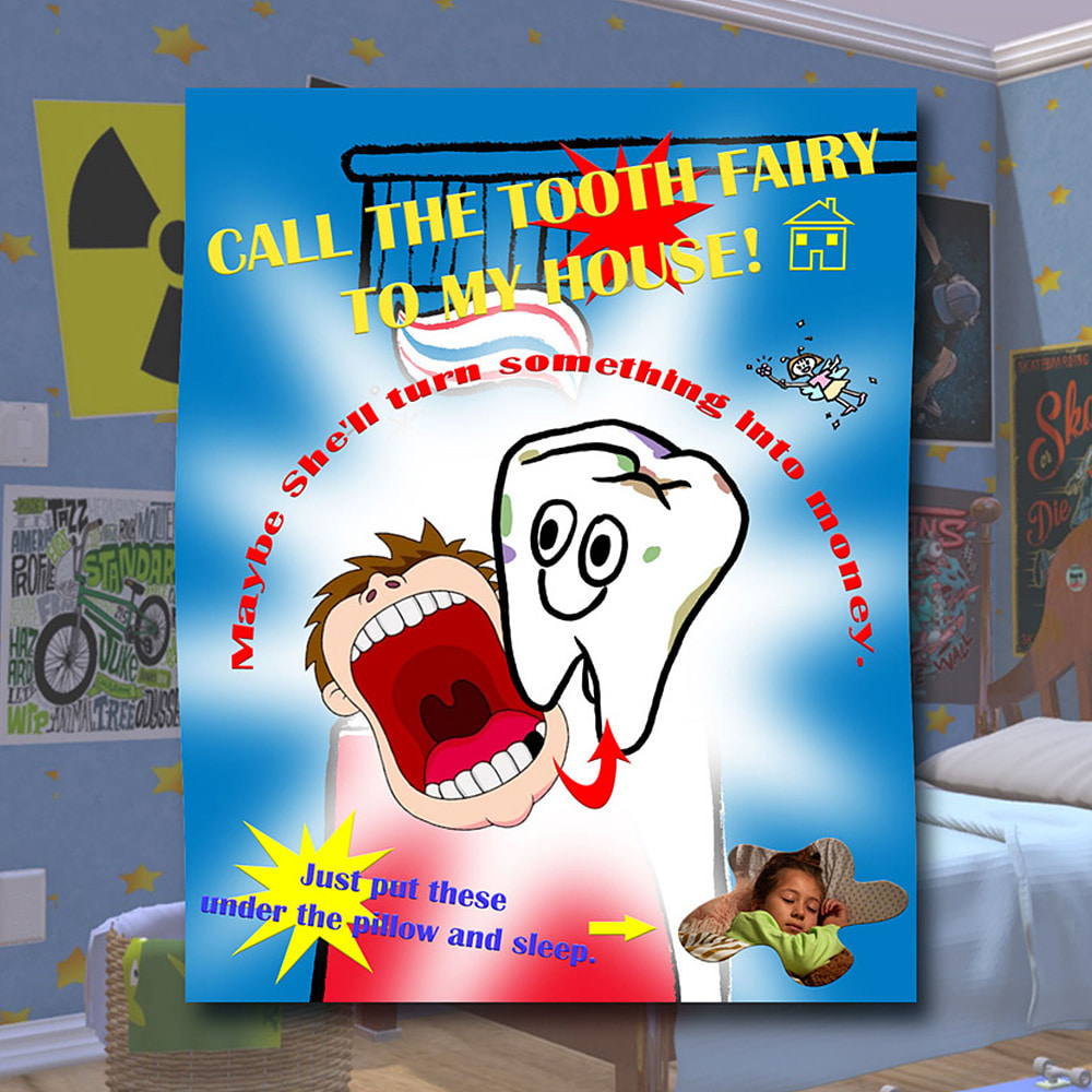 [A3 Poster] Real Tooth Fairy Poster