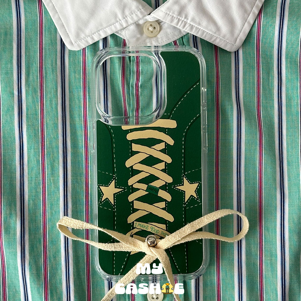 &quot;Hand Made&quot; [Jell Hard Case] My Cashoe Green