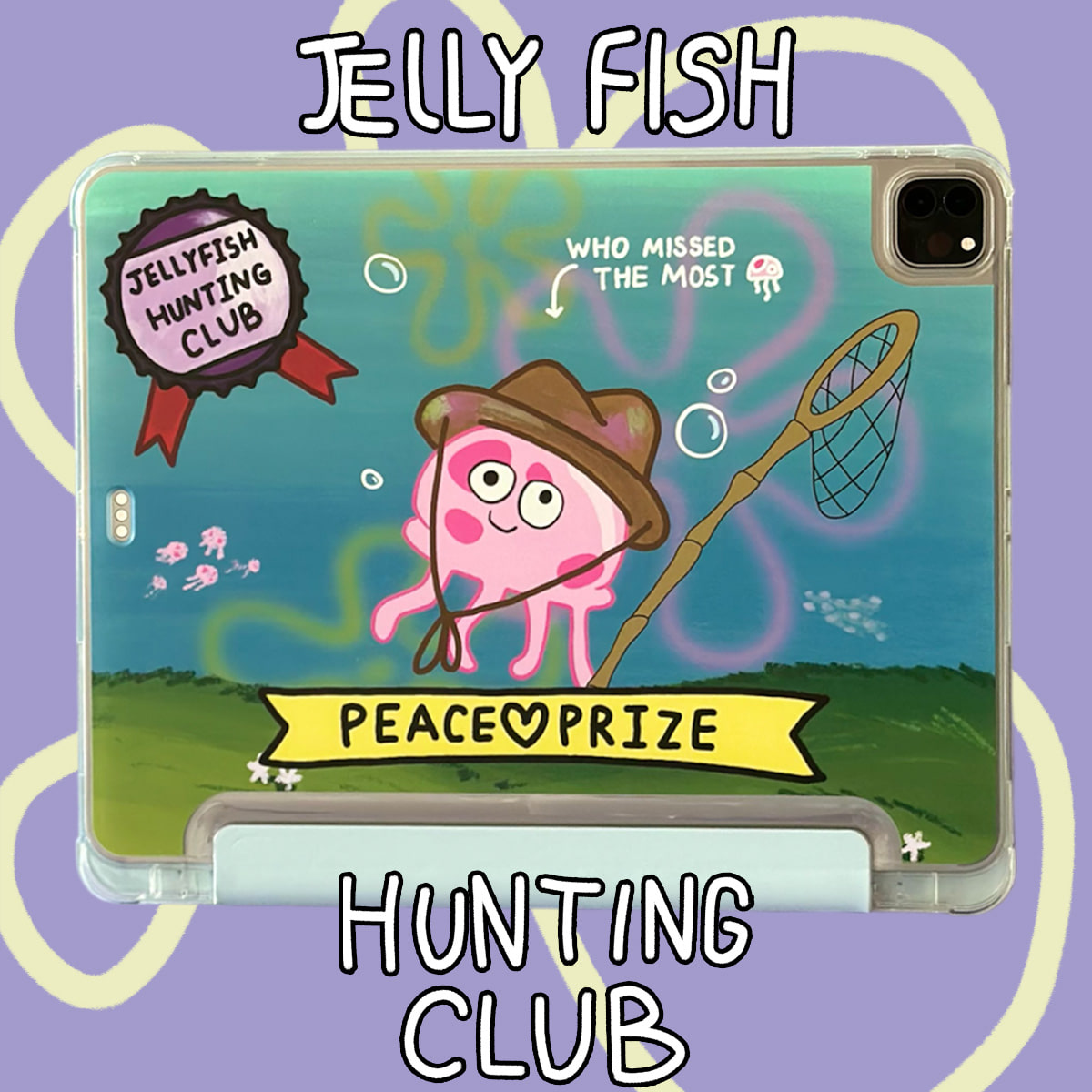 [IPAD CASE] Jelly Fish Hunting Club