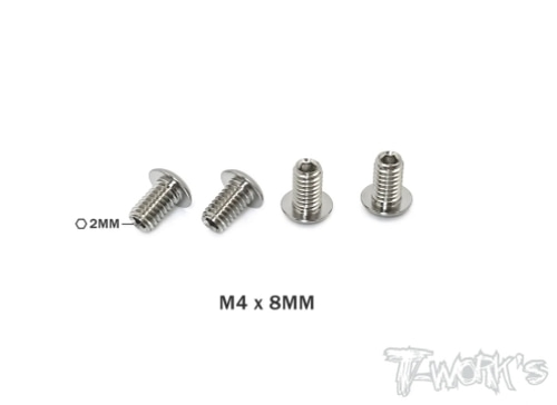 매장입고 TWORKS TP-087 64 Titanium Down Stop Screws 4pcs.