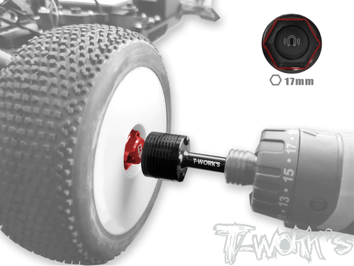 TT-087-17 17mm Alum. Magnetic Nut Driver Attachment