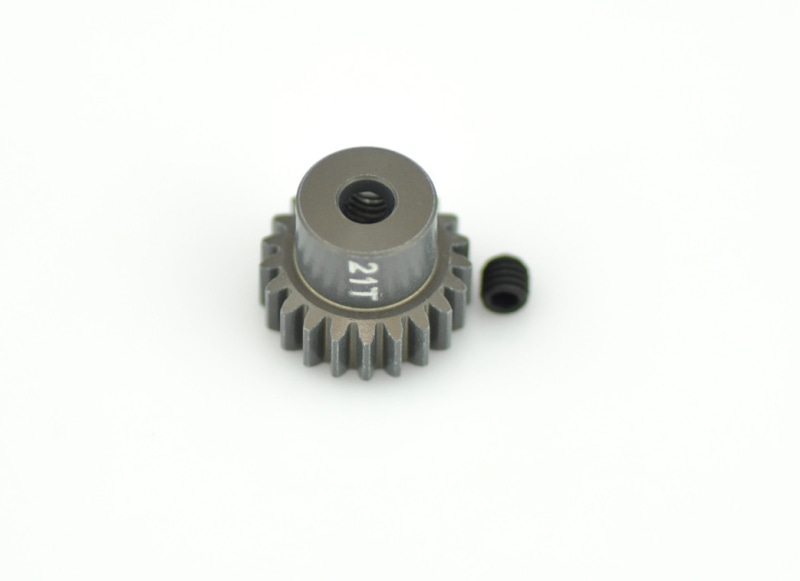 Motor-pinion alu hard  48P / 21T  (SER120159)