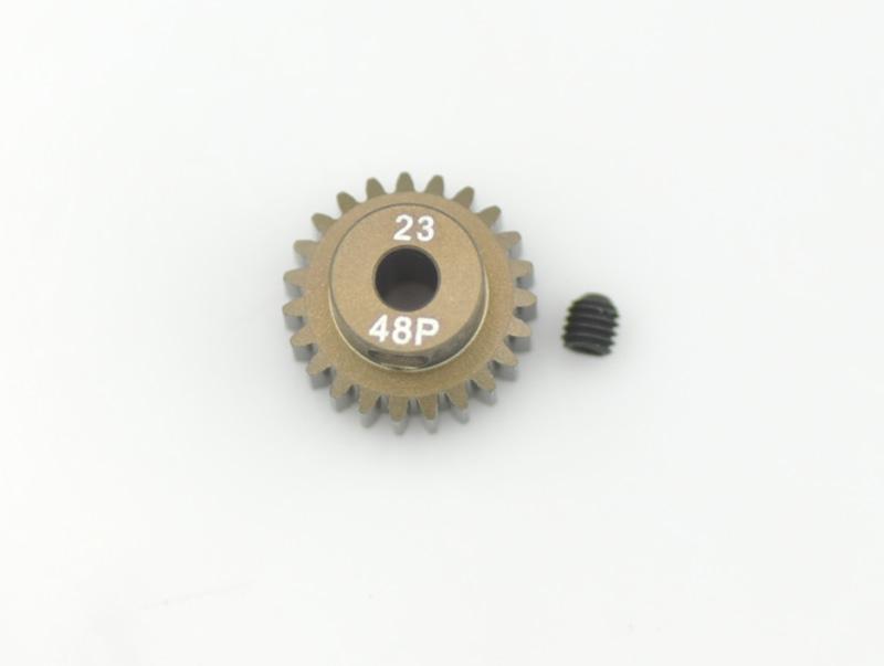 Motor-pinion alu hard  48P / 23T  (SER120161)